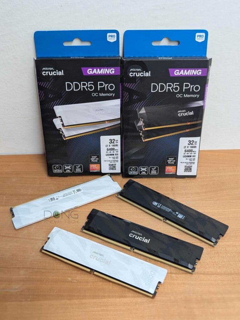 Crucial Pro OC DDR5-6400: Solid Overclocking RAM