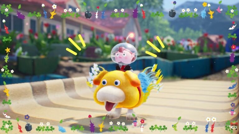 Pikmin 4 is getting a free update with hard mode, Decor Pikmin and a camera to snap field photos